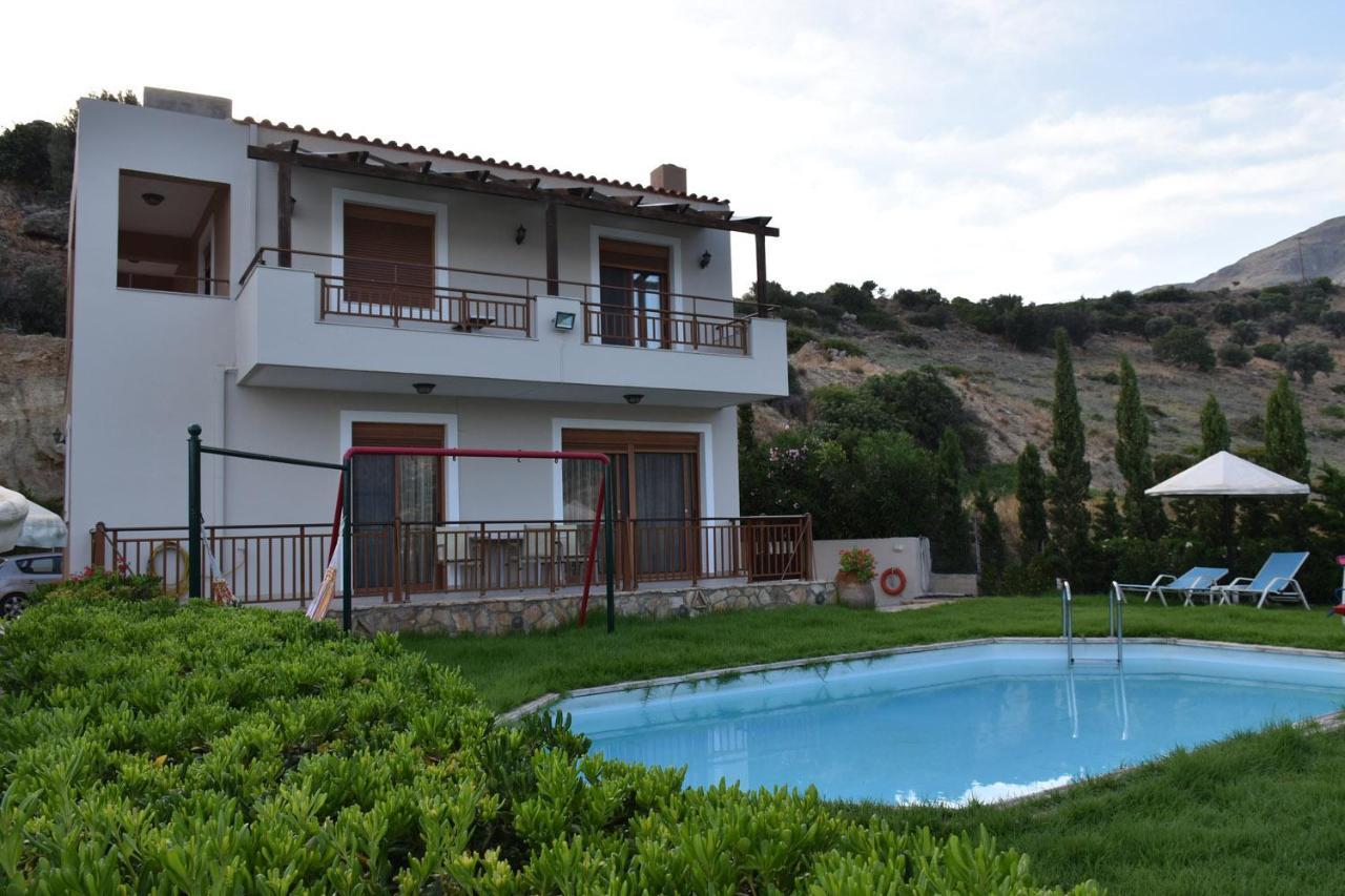 Triopetra Luxury Villas Fournou Lago Ngoại thất bức ảnh