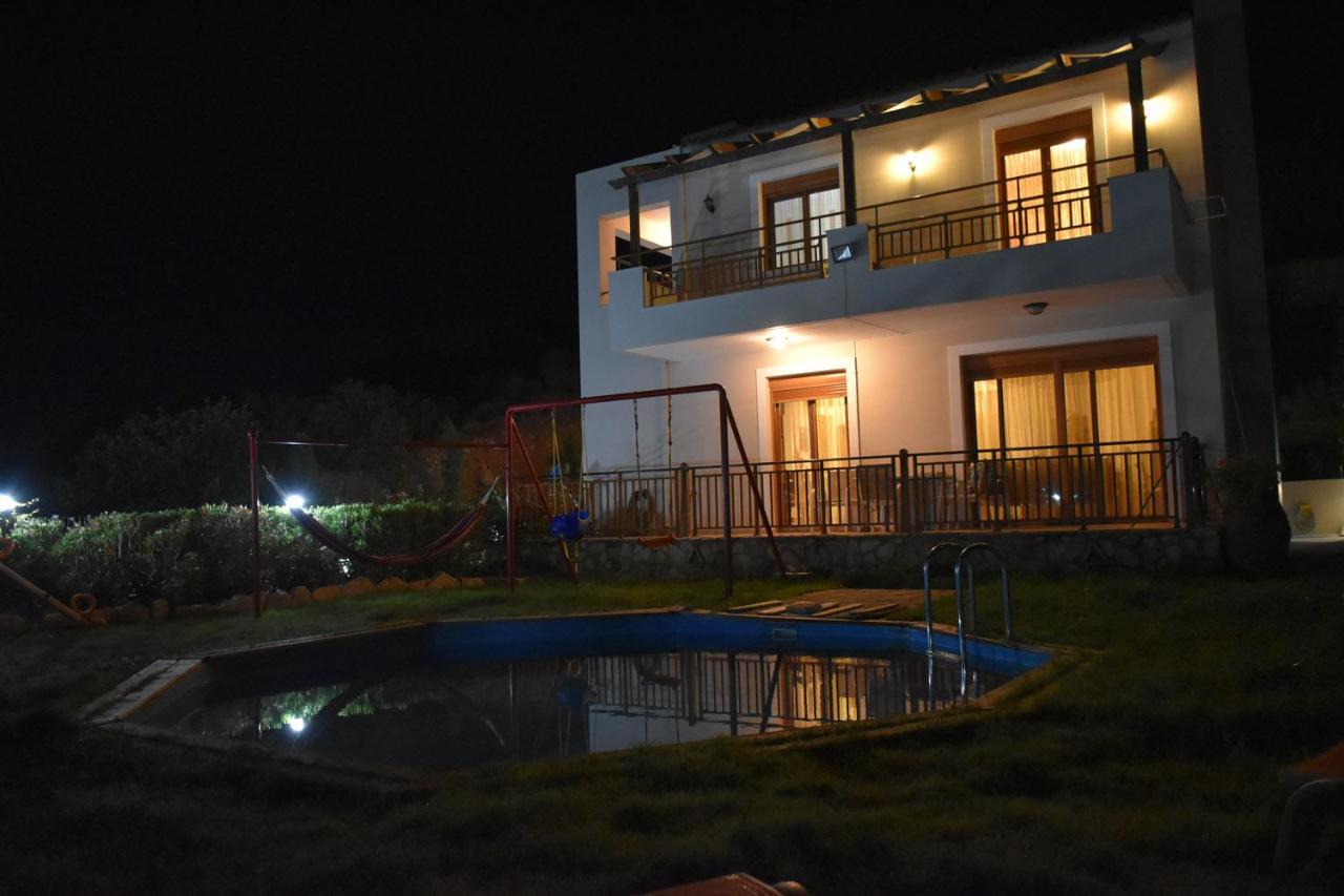 Triopetra Luxury Villas Fournou Lago Ngoại thất bức ảnh