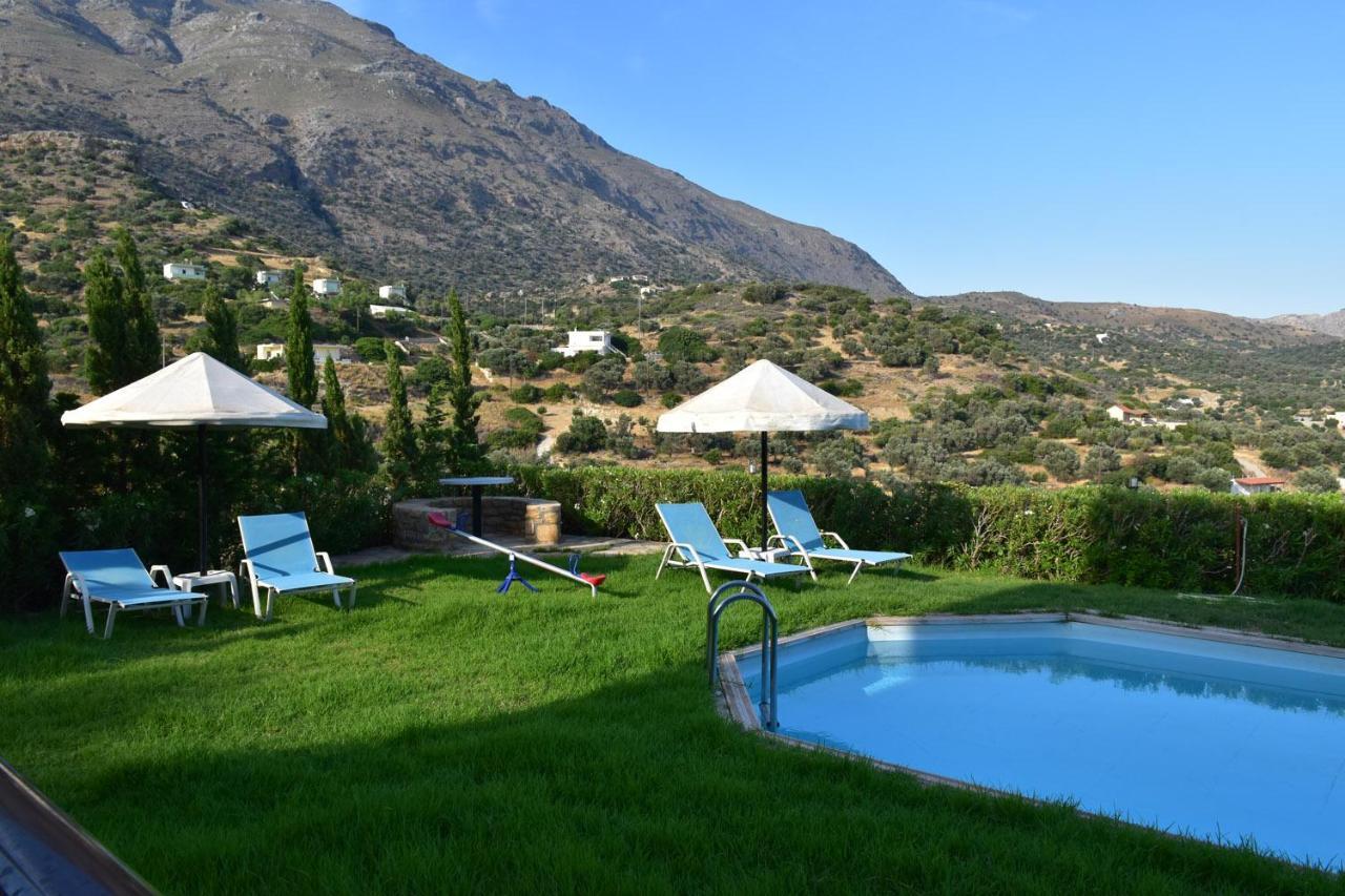 Triopetra Luxury Villas Fournou Lago Ngoại thất bức ảnh