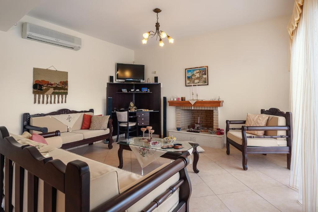 Triopetra Luxury Villas Fournou Lago Phòng bức ảnh