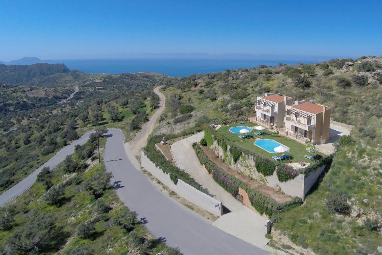 Triopetra Luxury Villas Fournou Lago Ngoại thất bức ảnh